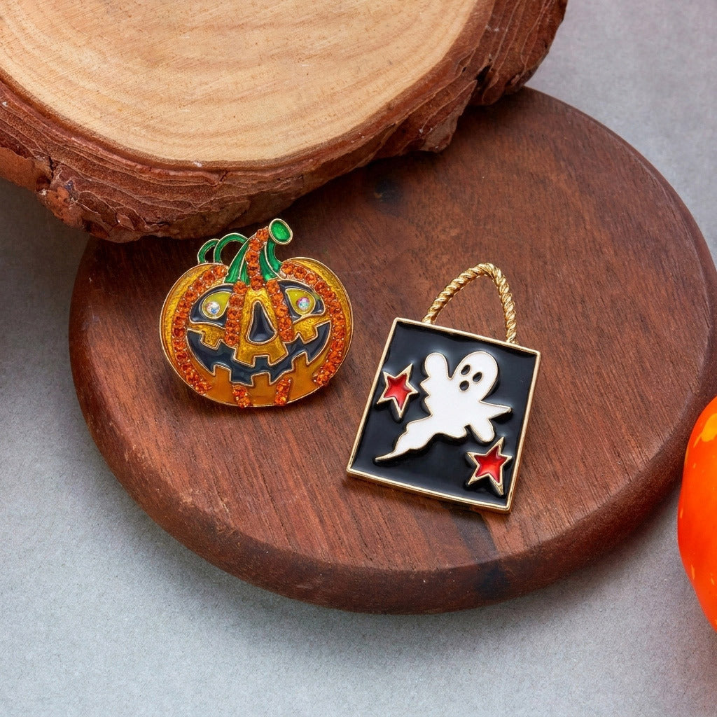 Halloween Ghost Tassel Earrings — earrings, view 7