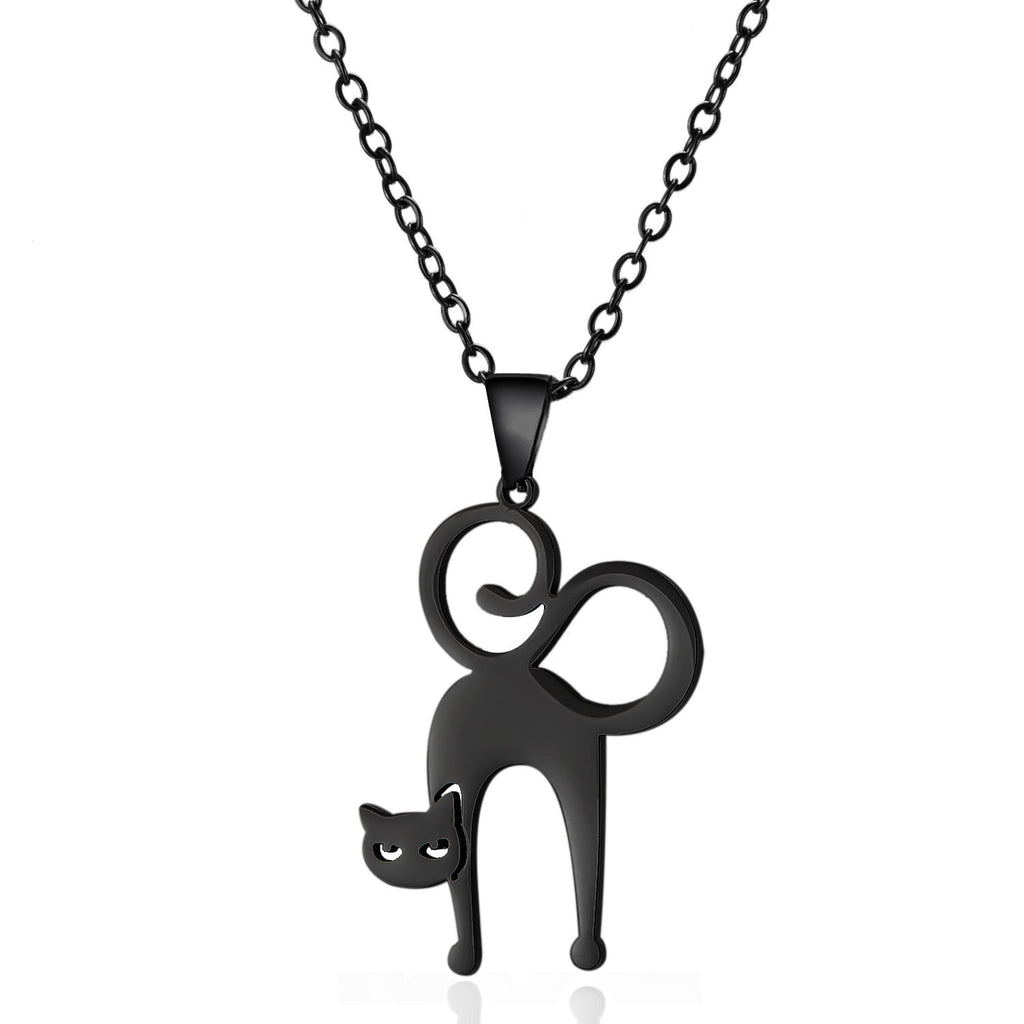 Ghost Pumpkin Pendant Necklace — necklace, view 21