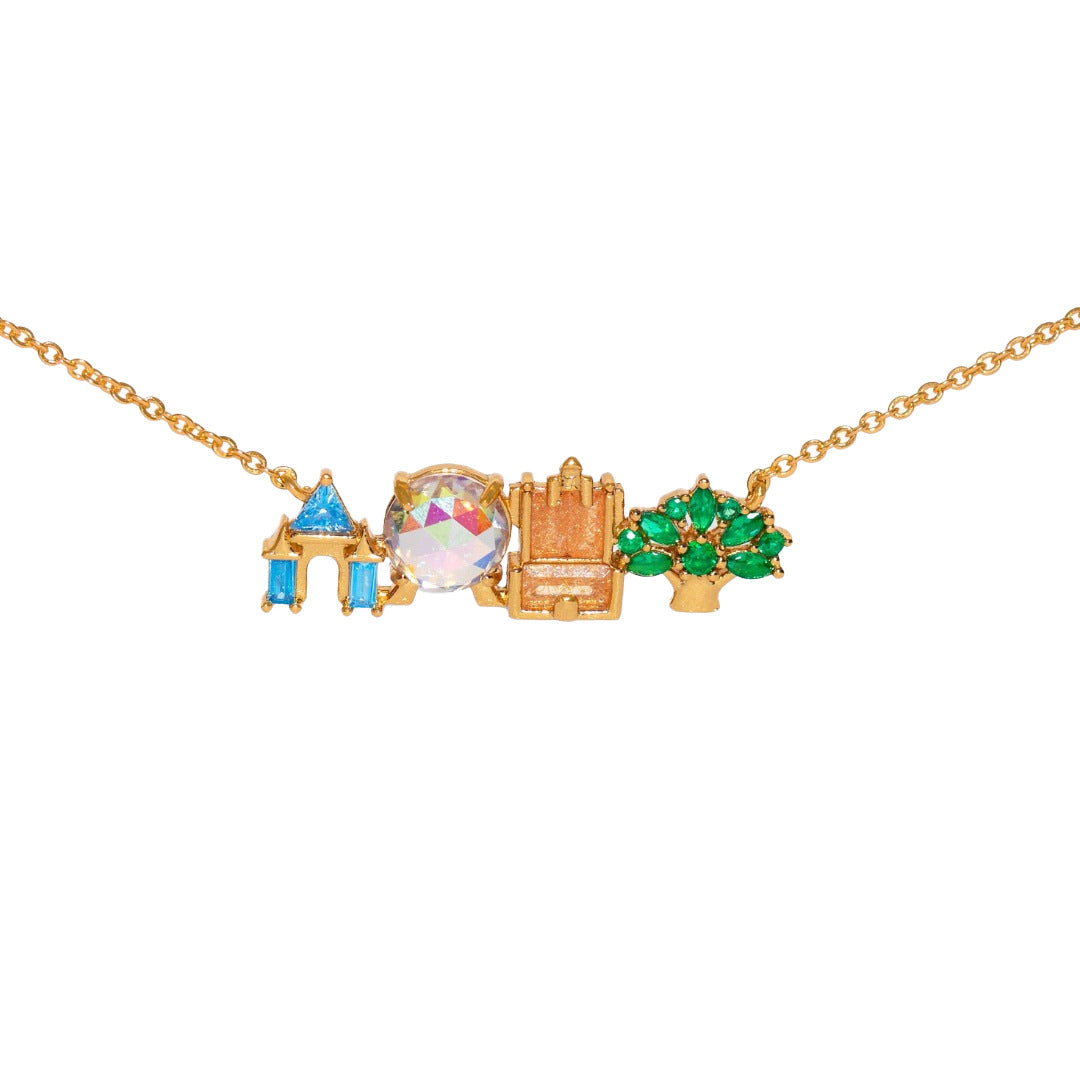 Ferris Wheel and Castle Necklace — necklace, view 6