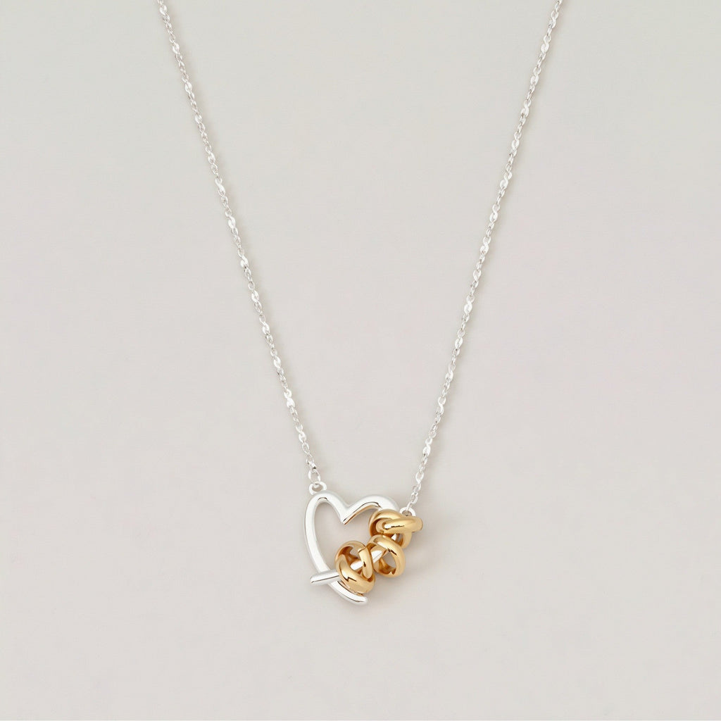 Cubic Zirconia Pin Pendant Necklace — necklace, view 10