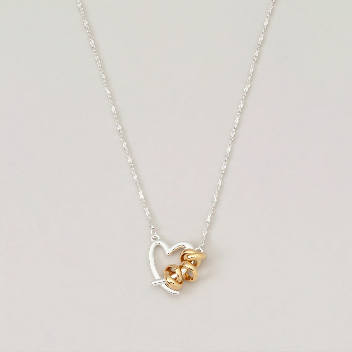 Cubic Zirconia Pin Pendant Necklace — necklace, view 10