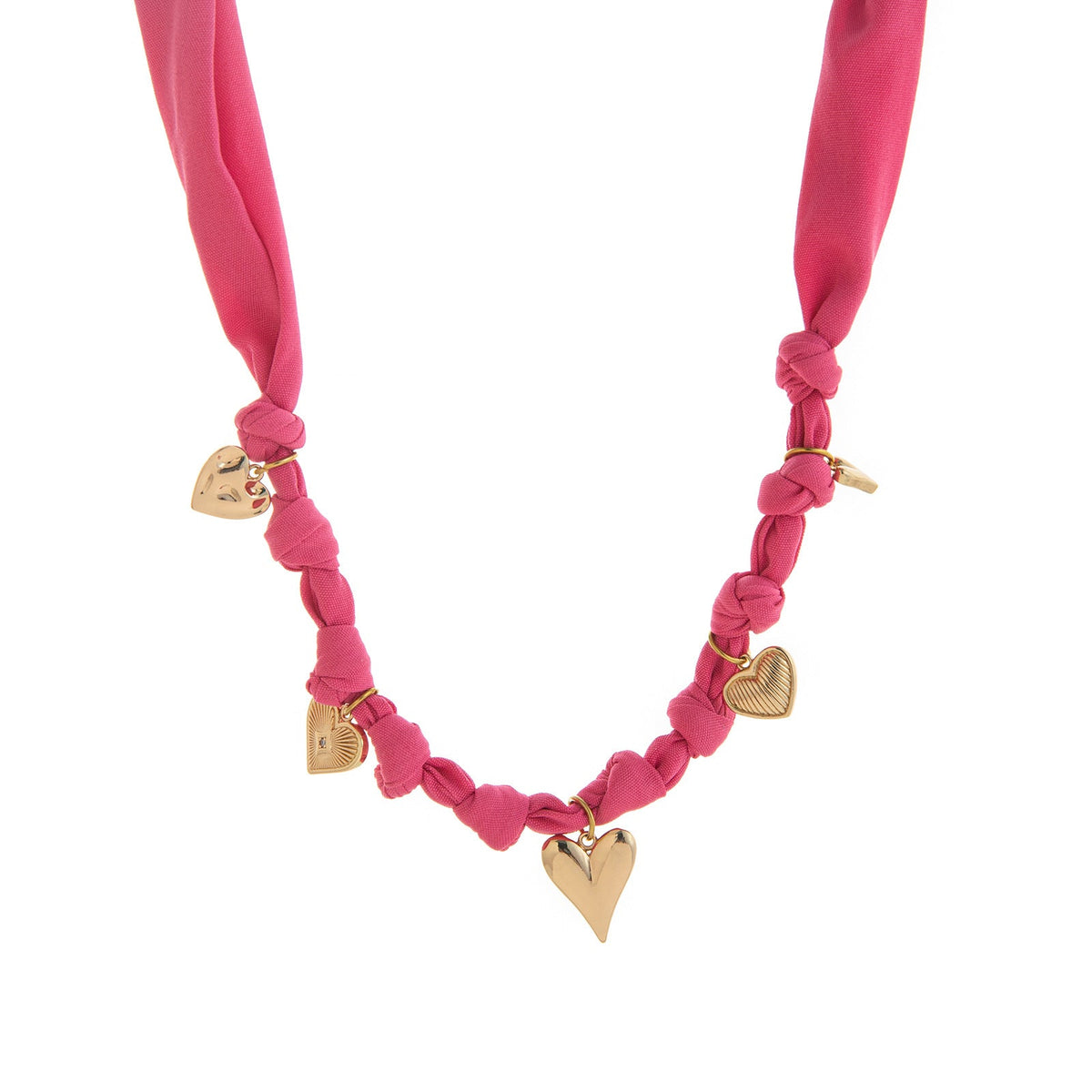Bowknot Pendant Necklace — rose necklace, view 4
