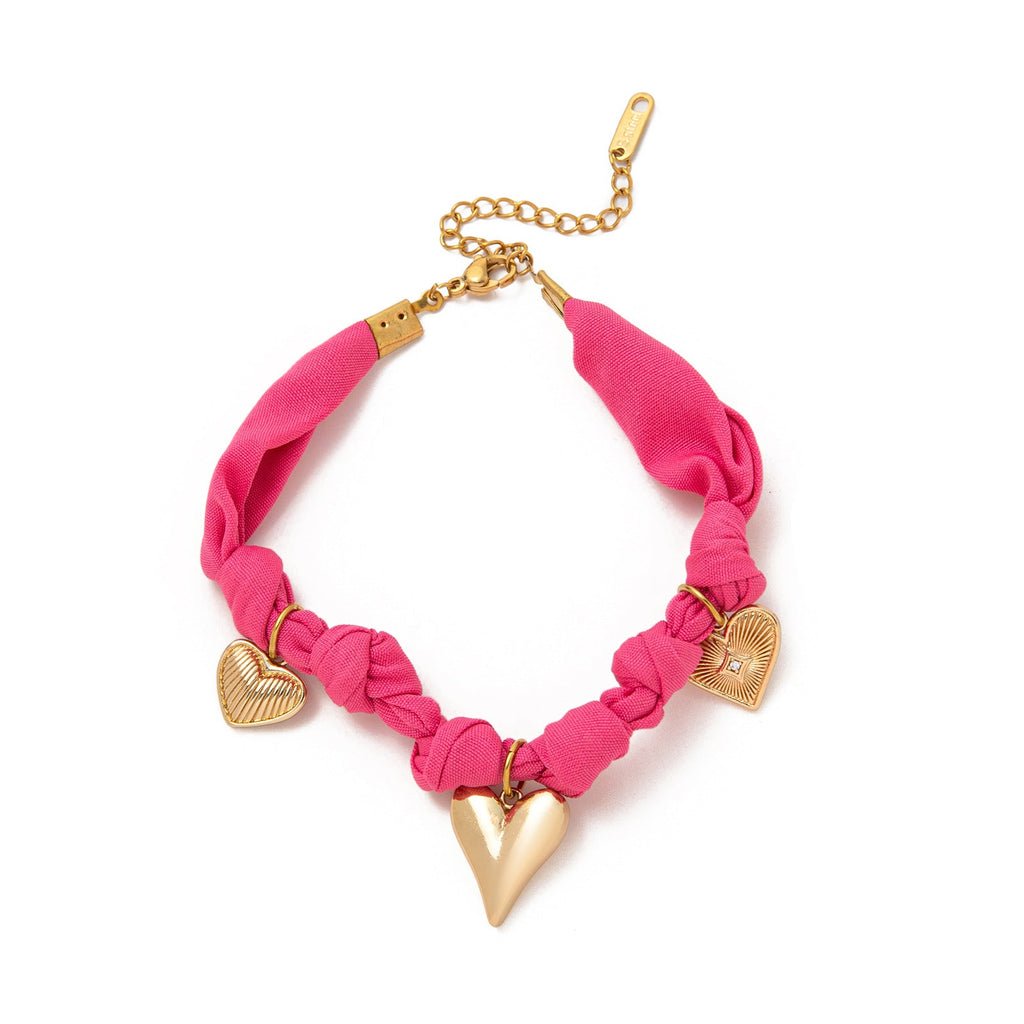 Bowknot Pendant Necklace — rose necklace, view 6