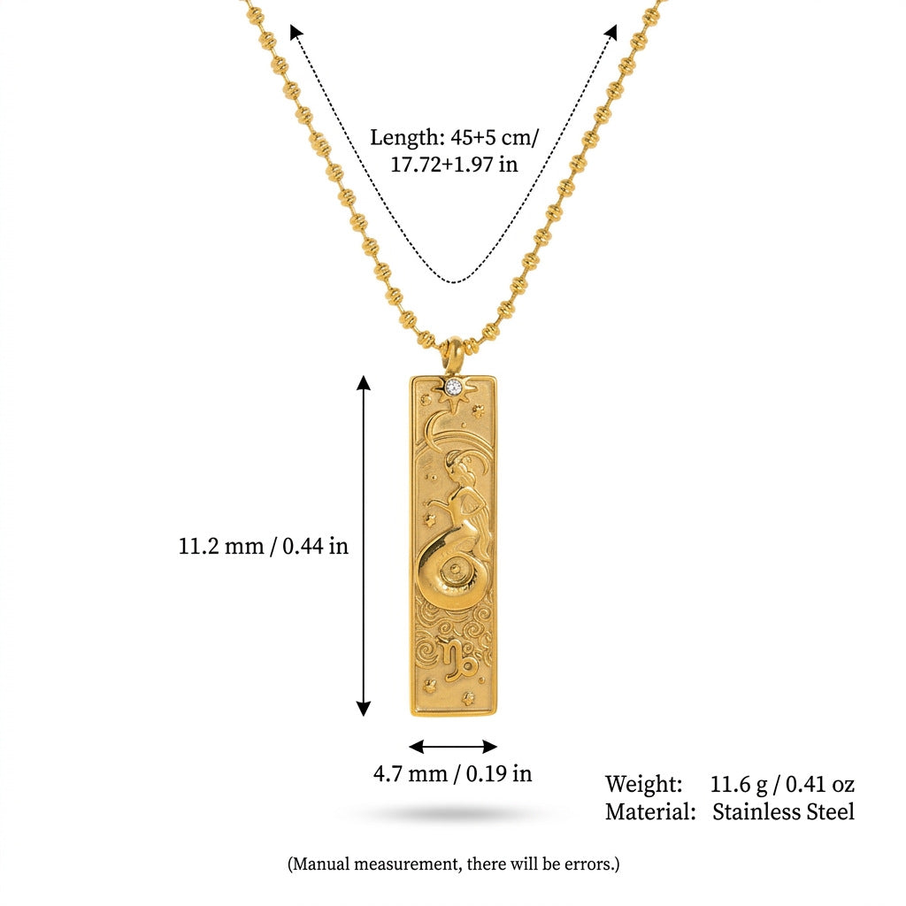 Constellation Rhinestone Pendant Necklace — necklace, view 14