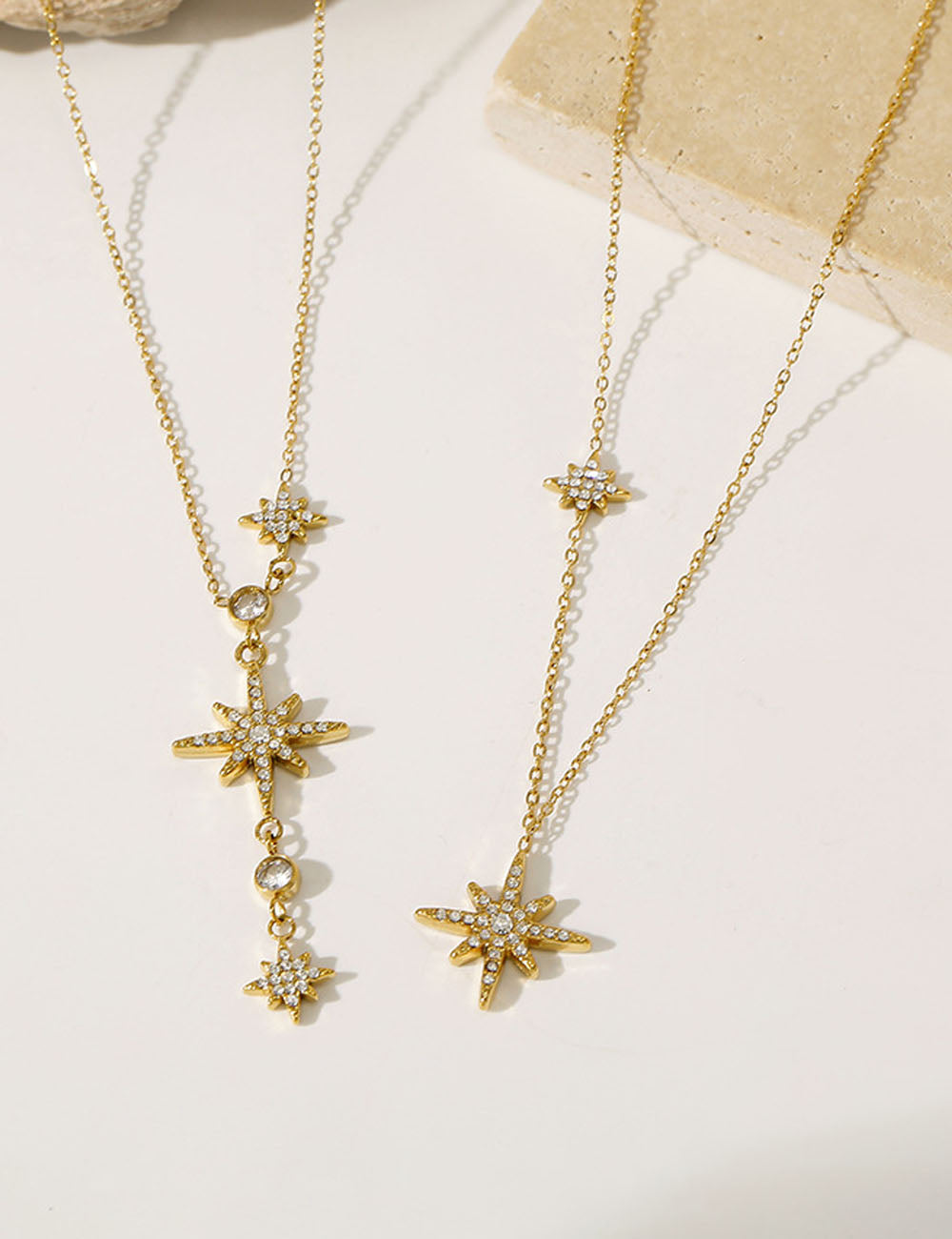 Sunflower Pendant Necklace — gold necklace