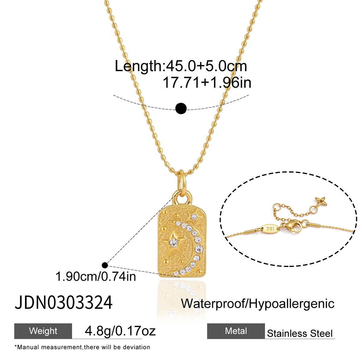 Sunflower Disc Choker Necklace — gold necklace, view 5