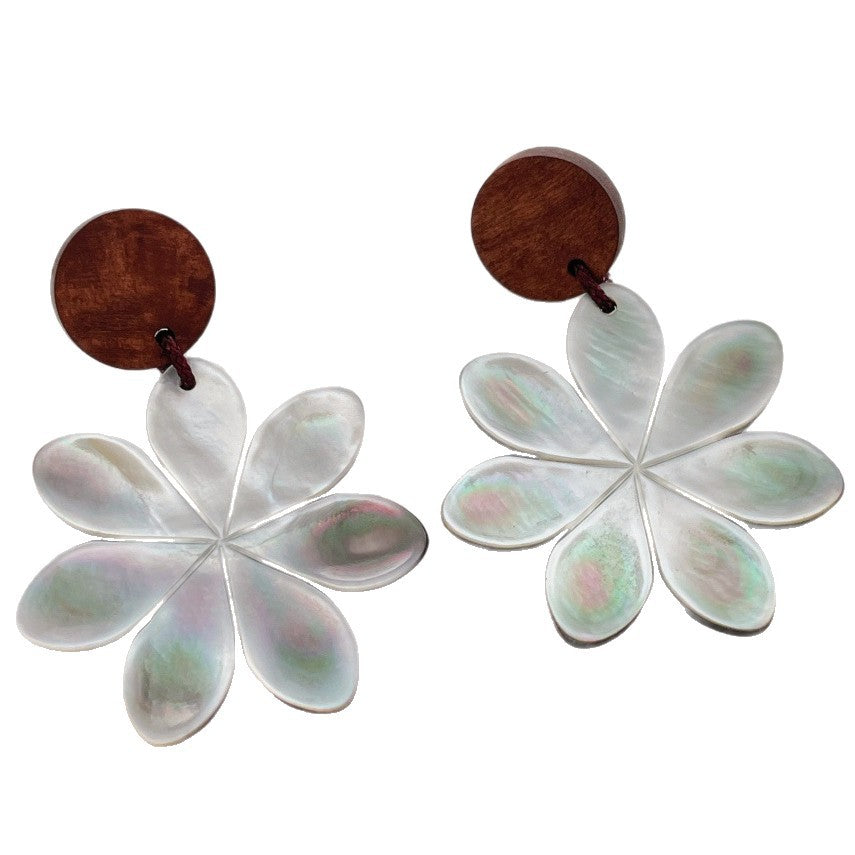 Hollow Leaf Dangle Earrings — earrings, view 10