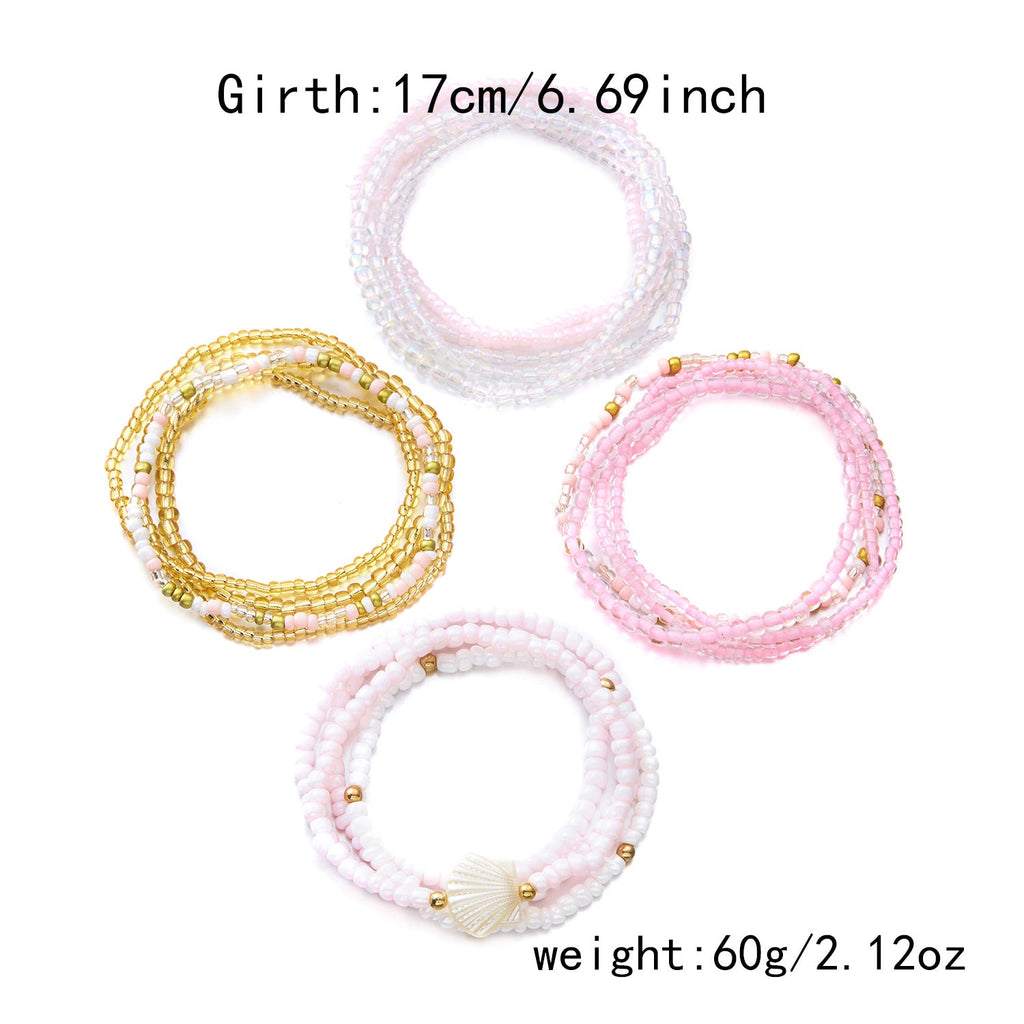 Stackable Wood Beaded Bracelet — bracelet, view 15