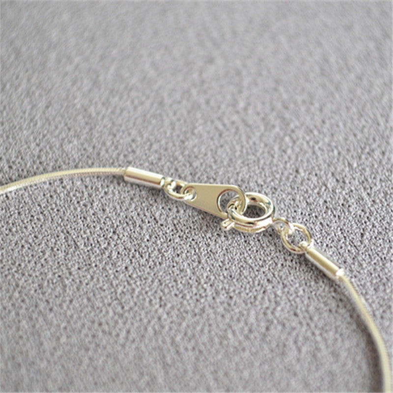 Gold-Plated Snake Chain Bracelet — bracelet, view 10