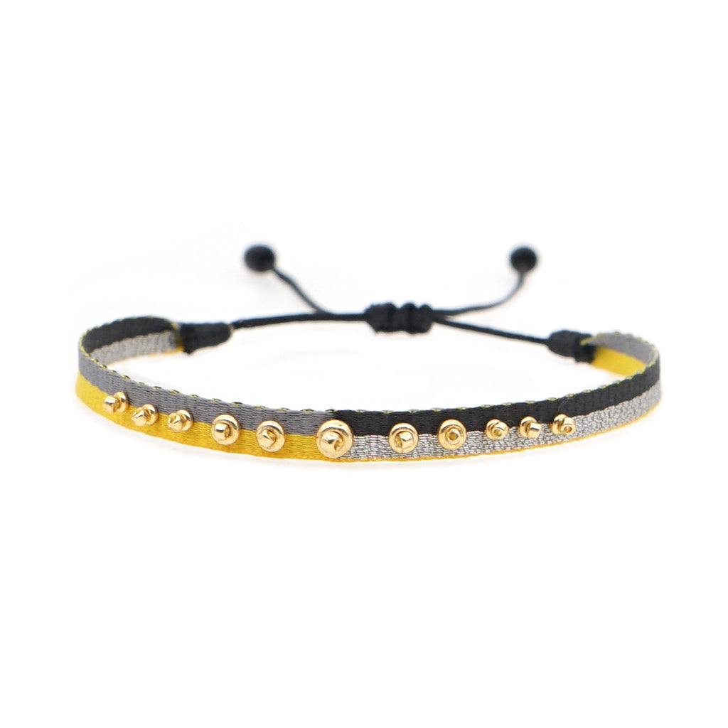 Seed Bead Braided Bracelet — bracelet, view 6