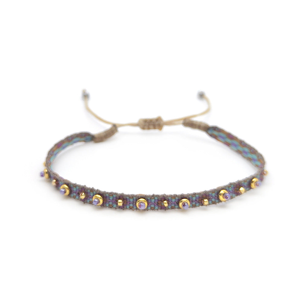 Seed Bead Braided Bracelet — bracelet, view 15