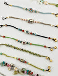 Irregular Stone Braided Bracelet — bracelet