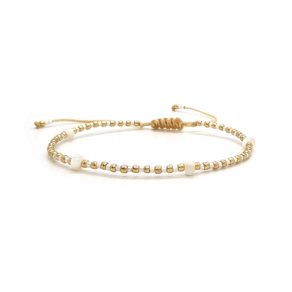 Multi-Layer Pearl Bead Bracelet — bracelet, view 7