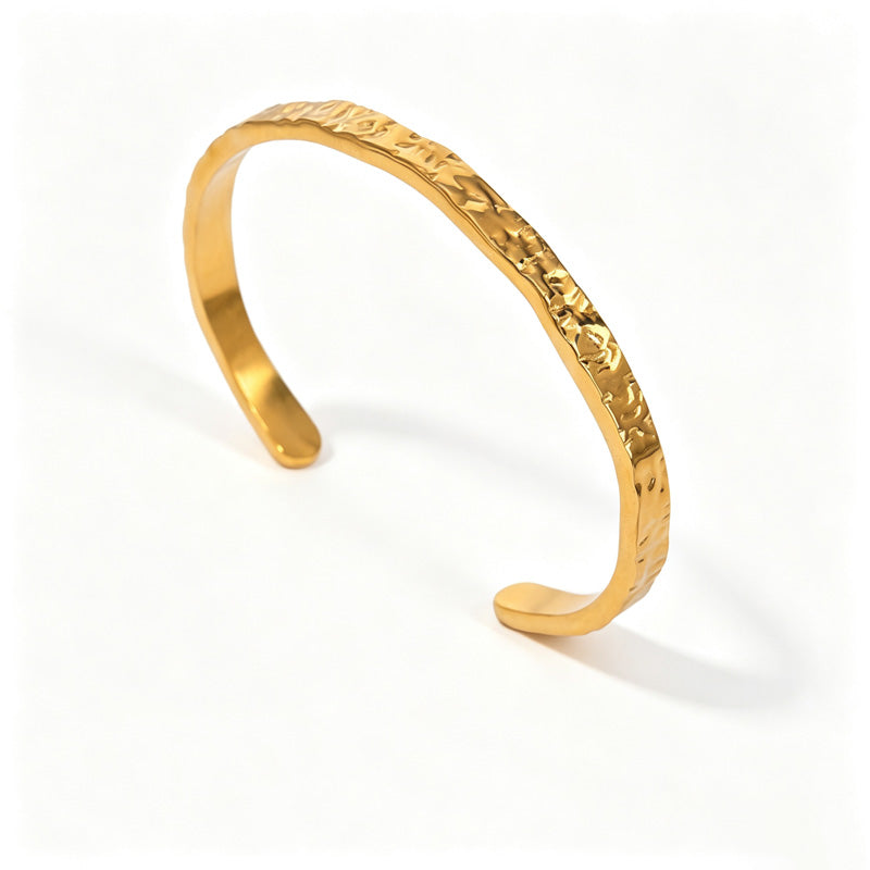Gold-Plated Cubic Zirconia Chain Bracelet — gold bracelet, view 12