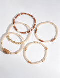 Multi-Layer Seed Bead Bracelet Set — bracelet
