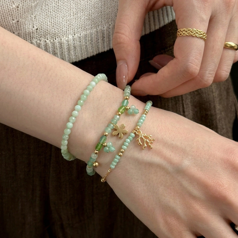 Starfish Shell Charm Bracelet — bracelet, view 2