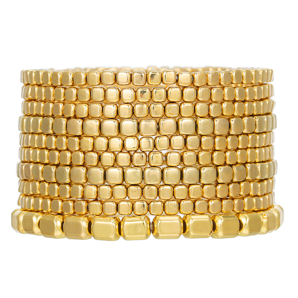 Multi Layer Beaded Bracelet — bracelet, view 4