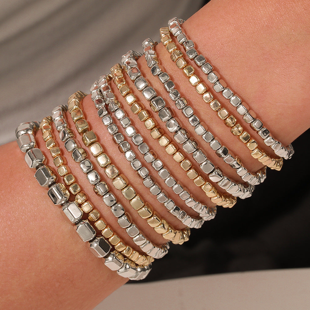Multi Layer Beaded Bracelet — bracelet, view 8