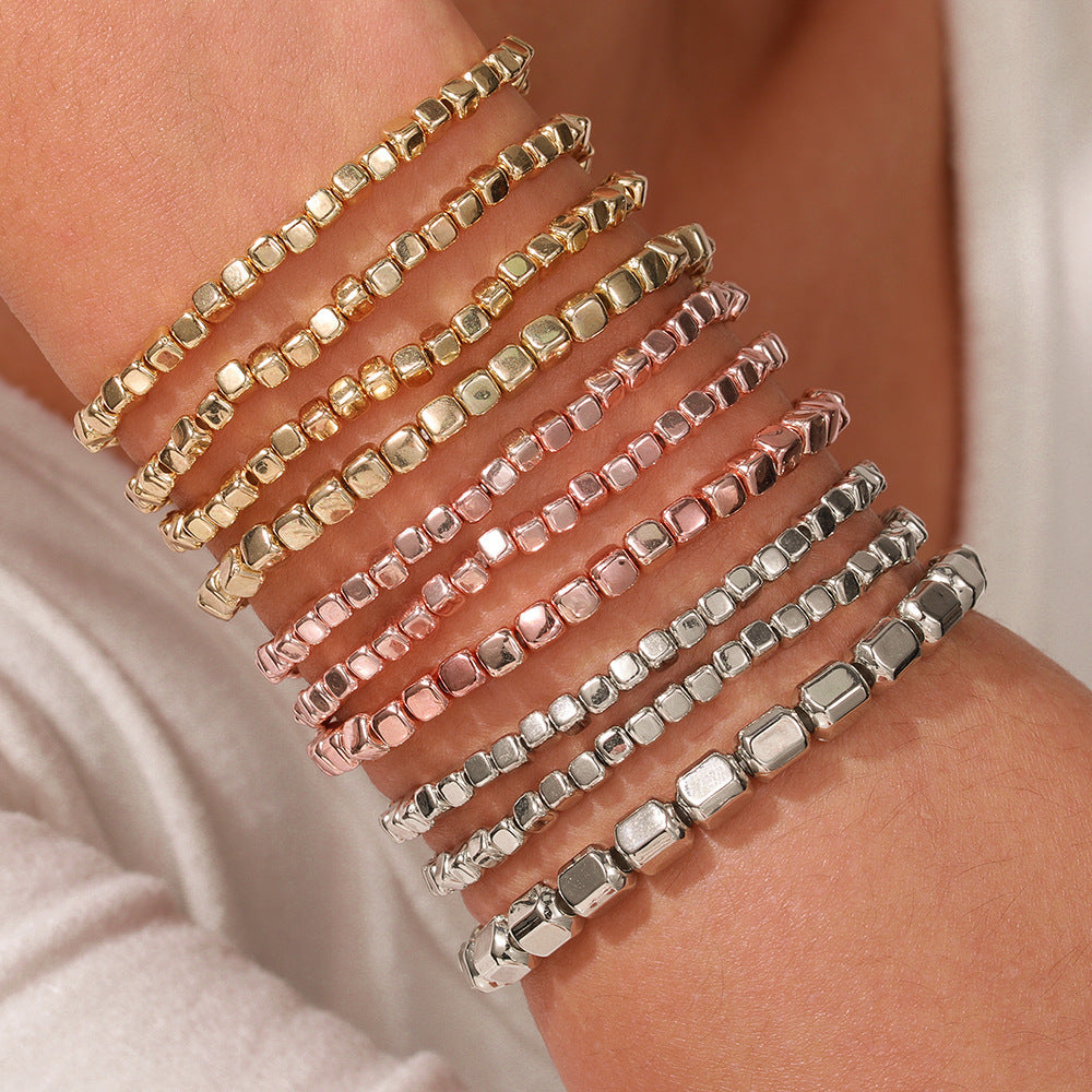 Multi Layer Beaded Bracelet — bracelet, view 9