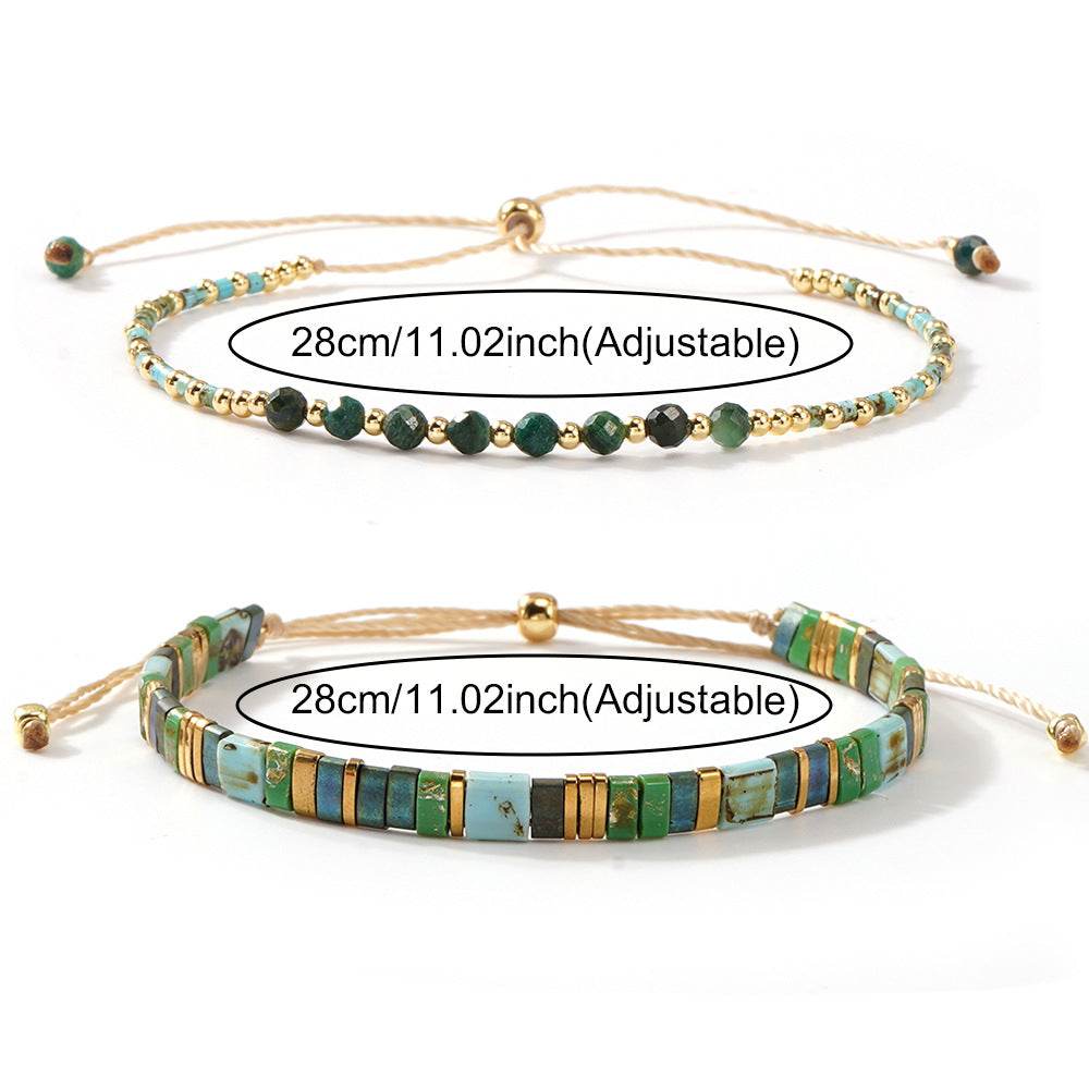 Vibrant Bead String Bracelet — bracelet, view 6