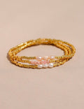 Pearl Beaded Chain Bracelet — bracelet