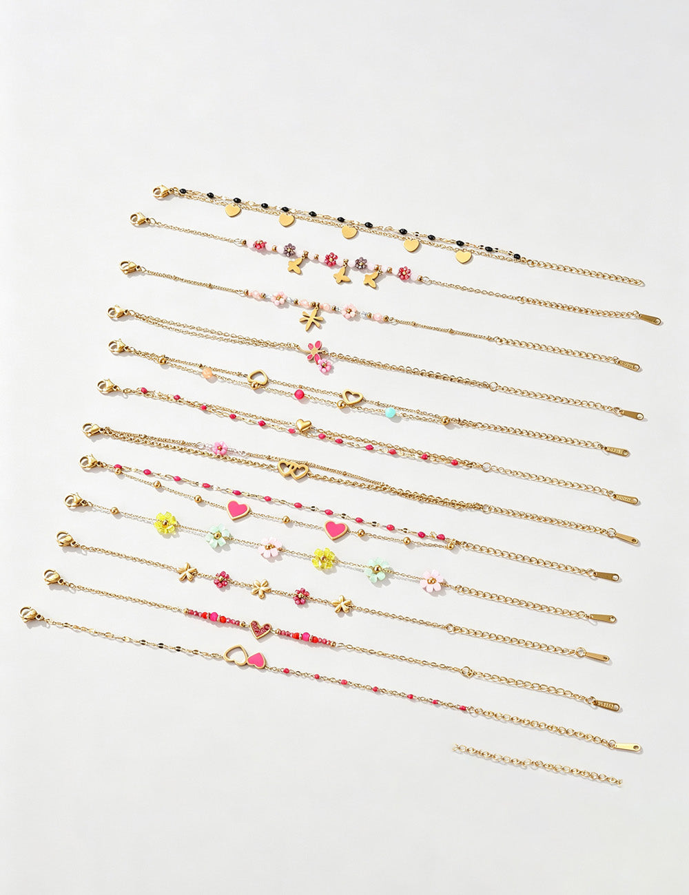 Double-Layer Cubic Zirconia Bracelet — bracelet