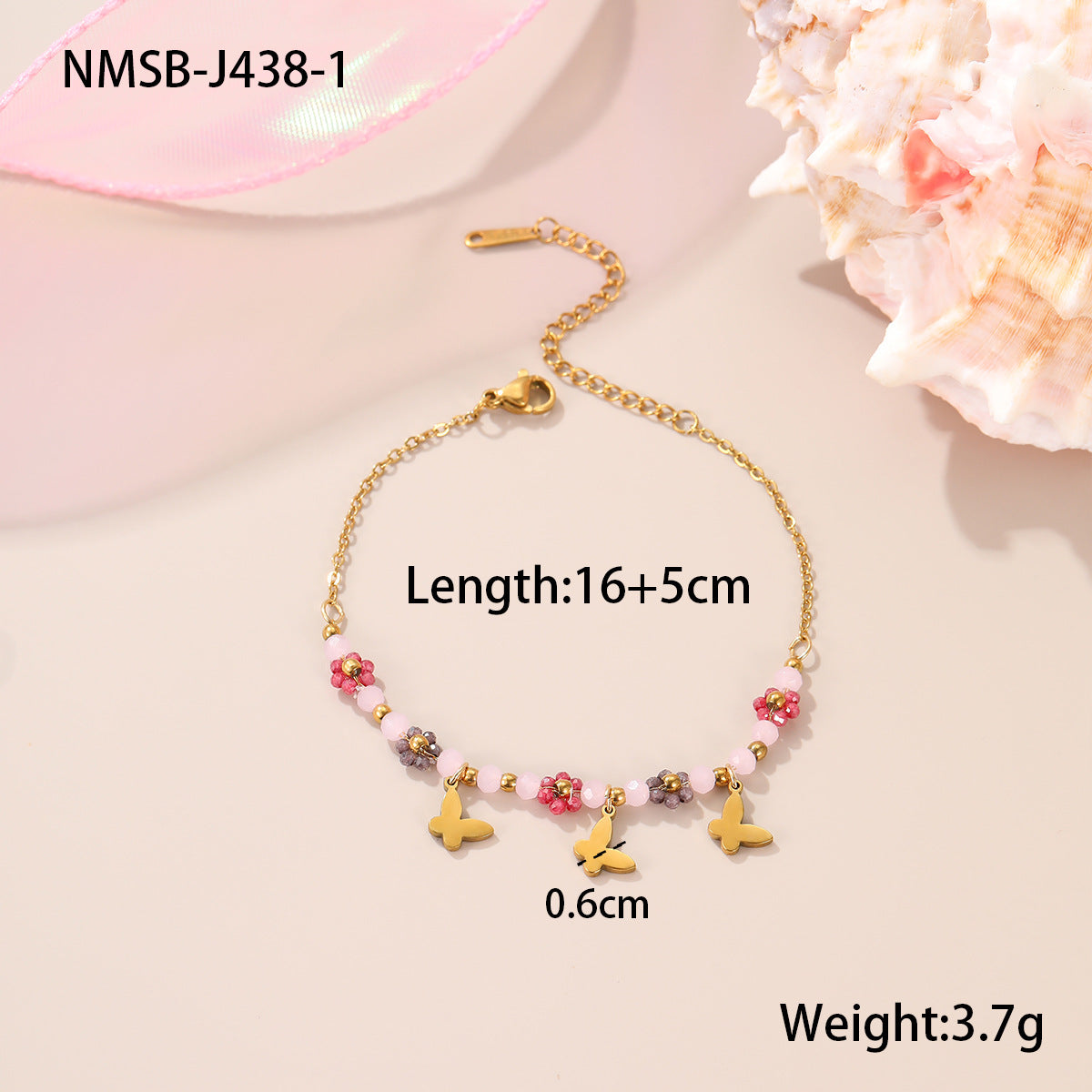 Double-Layer Cubic Zirconia Bracelet — bracelet, view 5