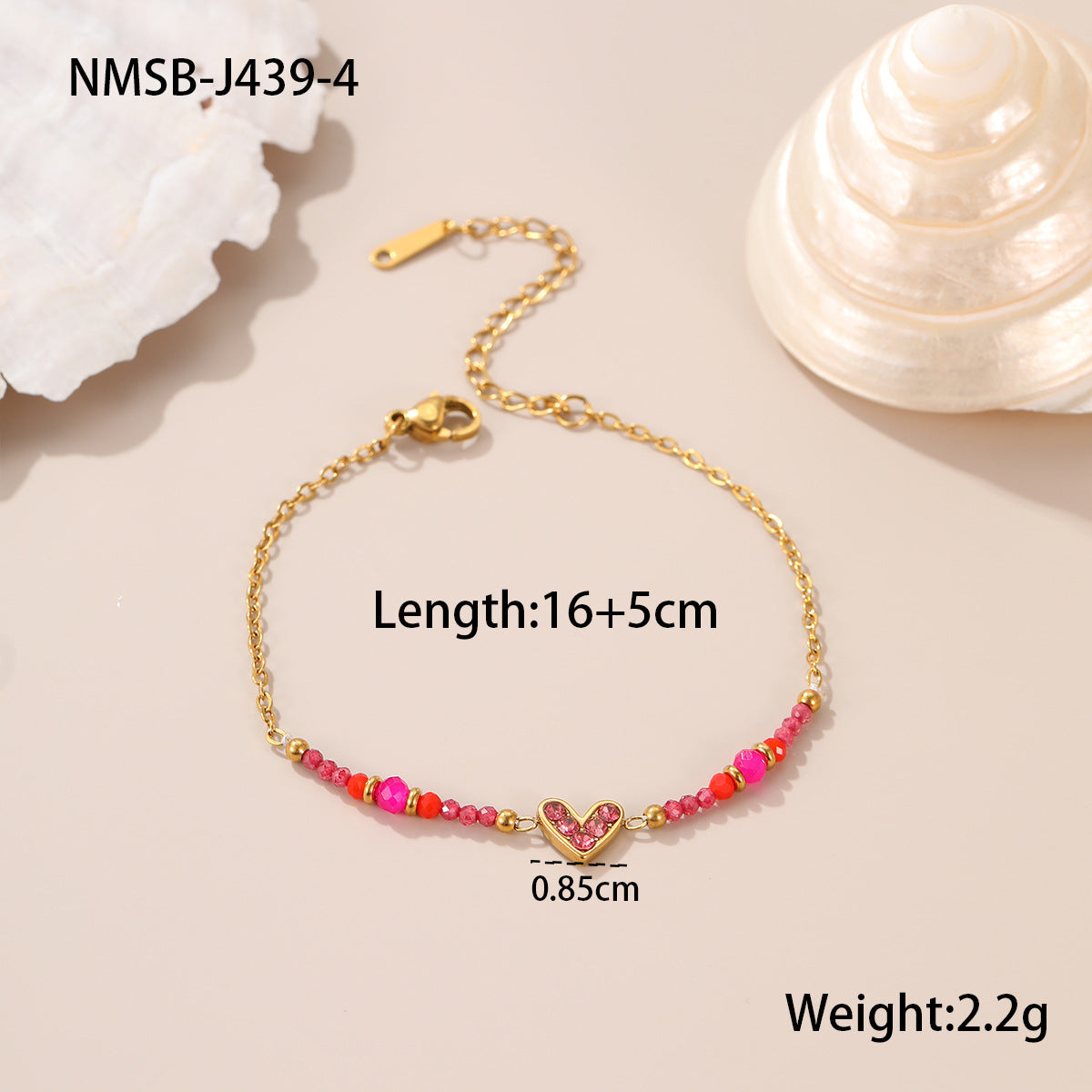 Double-Layer Cubic Zirconia Bracelet — bracelet, view 12