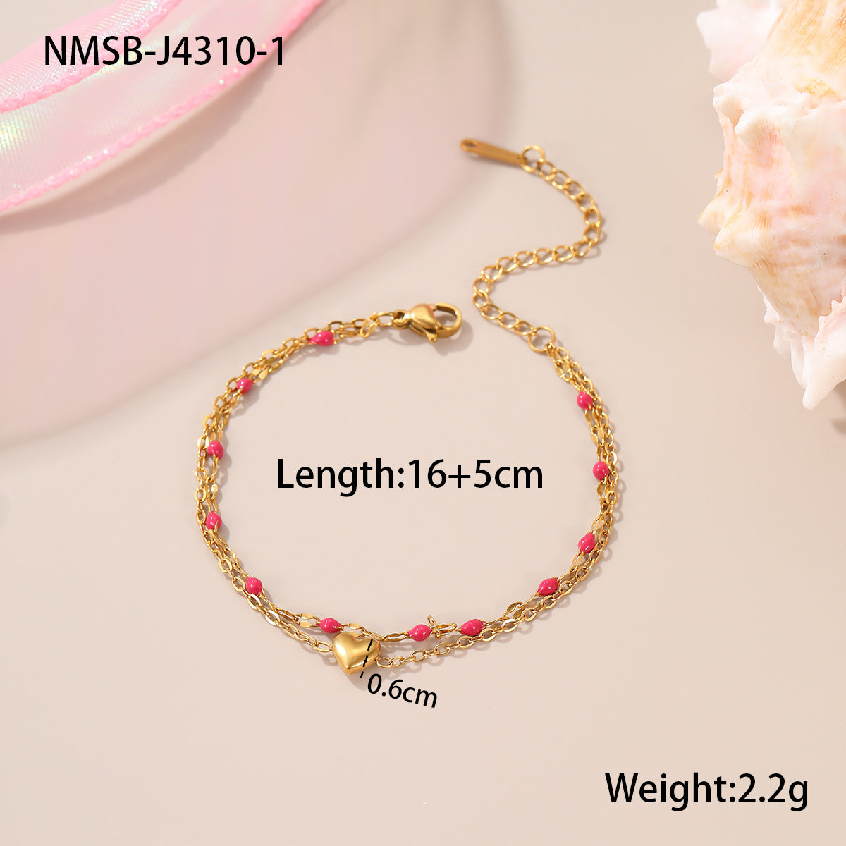 Double-Layer Cubic Zirconia Bracelet — bracelet, view 13