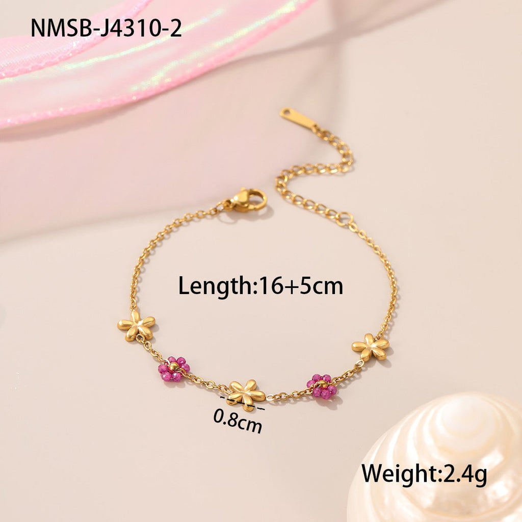 Double-Layer Cubic Zirconia Bracelet — bracelet, view 14