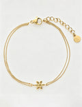 Star Flower Double-Layer Bracelet — bracelet