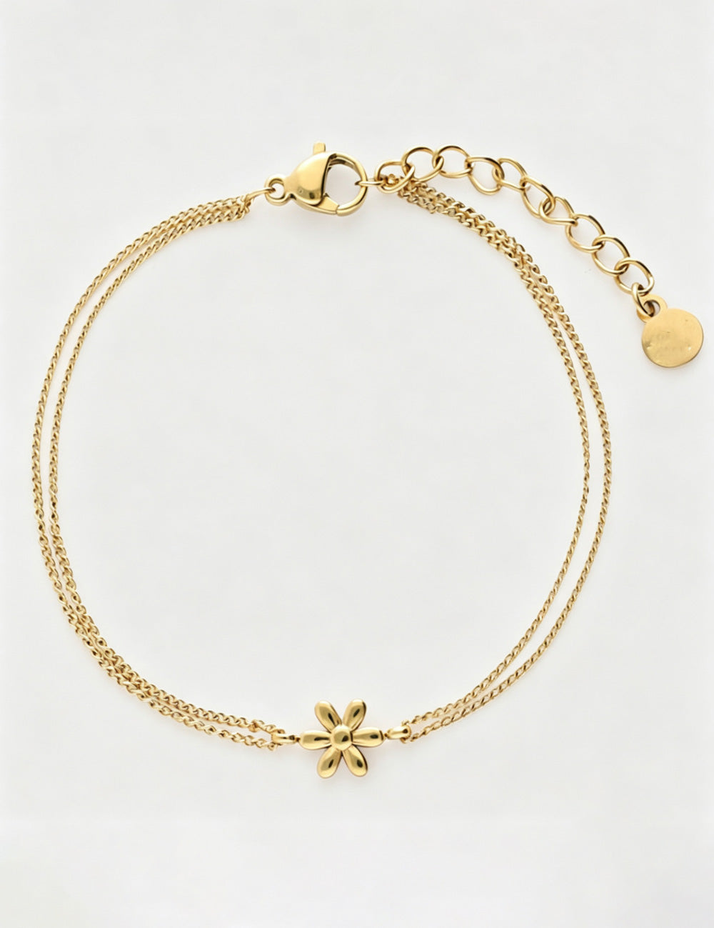 Star Flower Double-Layer Bracelet — bracelet