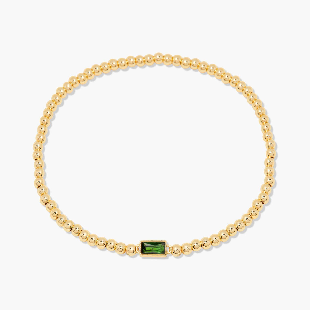 Square Rhinestone Beaded Bracelet — bracelet, view 5