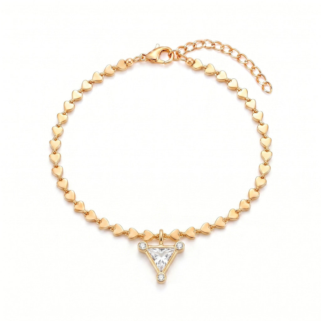 Double-Layer Rhinestone Snake Bracelet — bracelet, view 6