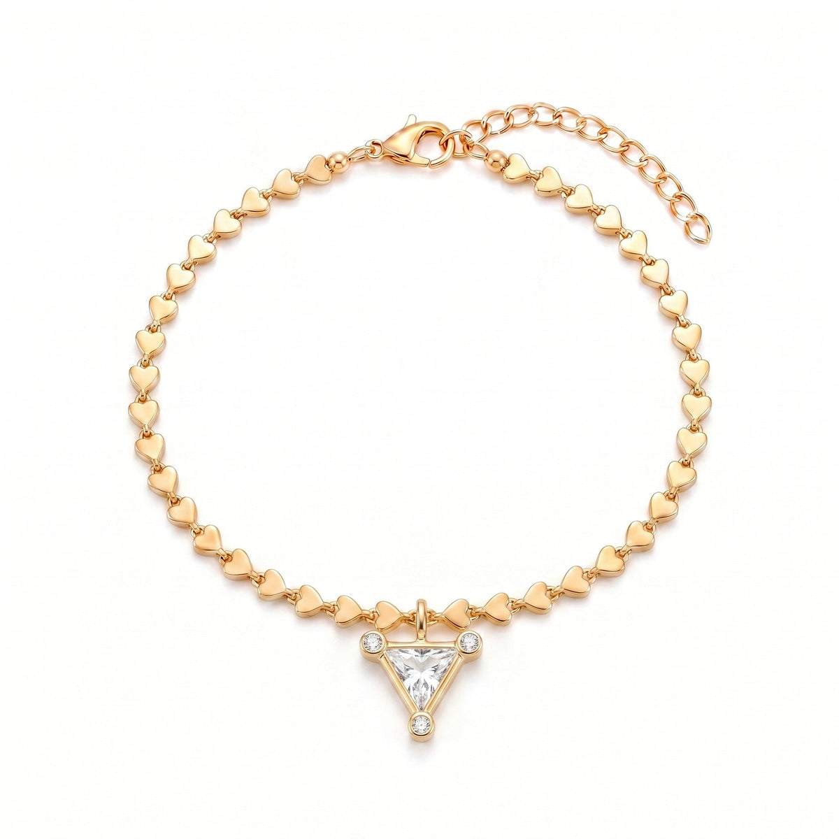 Double-Layer Rhinestone Snake Bracelet — bracelet, view 6