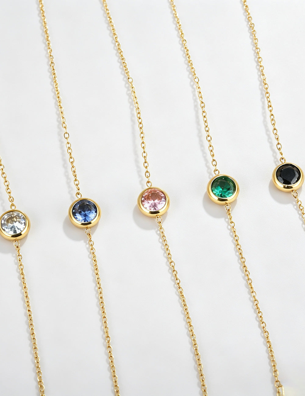 Holiday Cubic Zirconia Chain Bracelet — bracelet