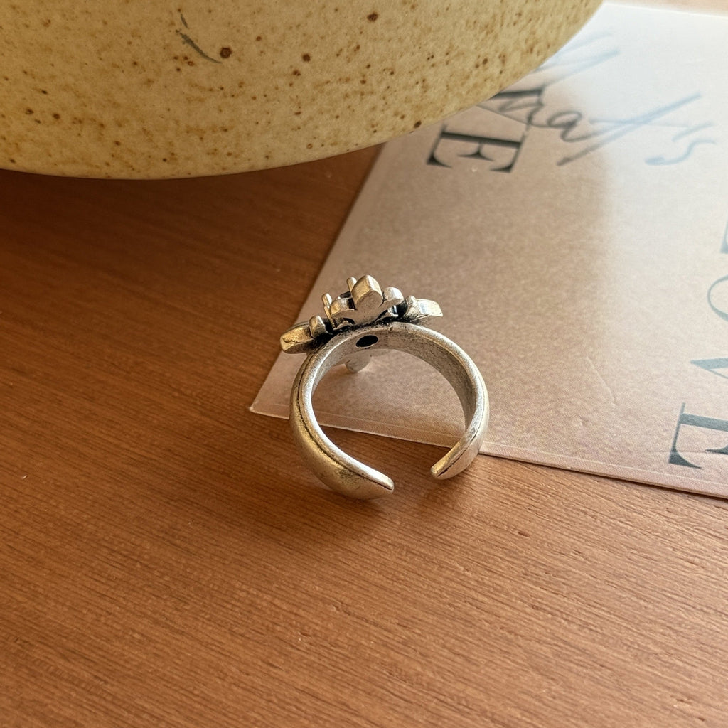 Twisted Braided Punk Open Ring — ring, view 11
