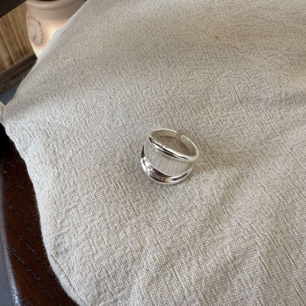 Stackable Polished Stone Ring — ring, view 10