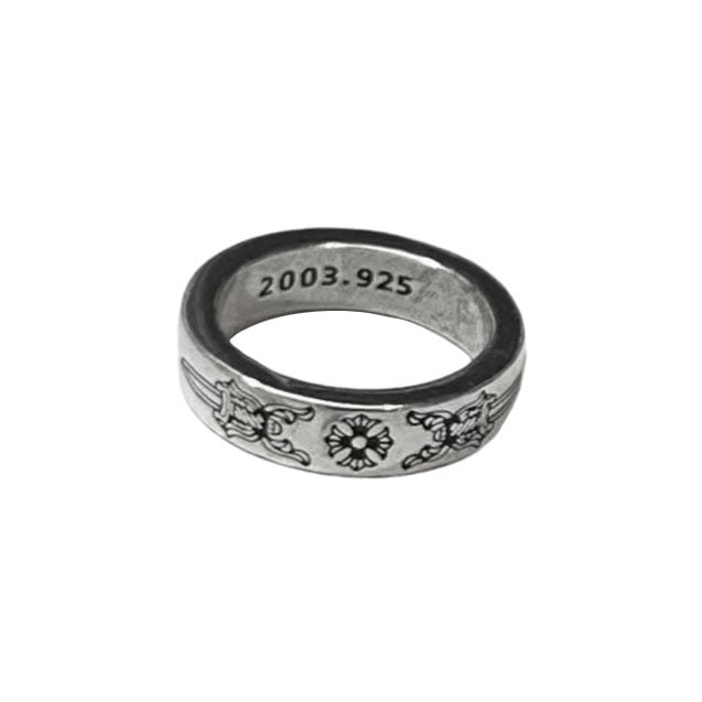 Punk Silver Cross Ring — ring, view 9