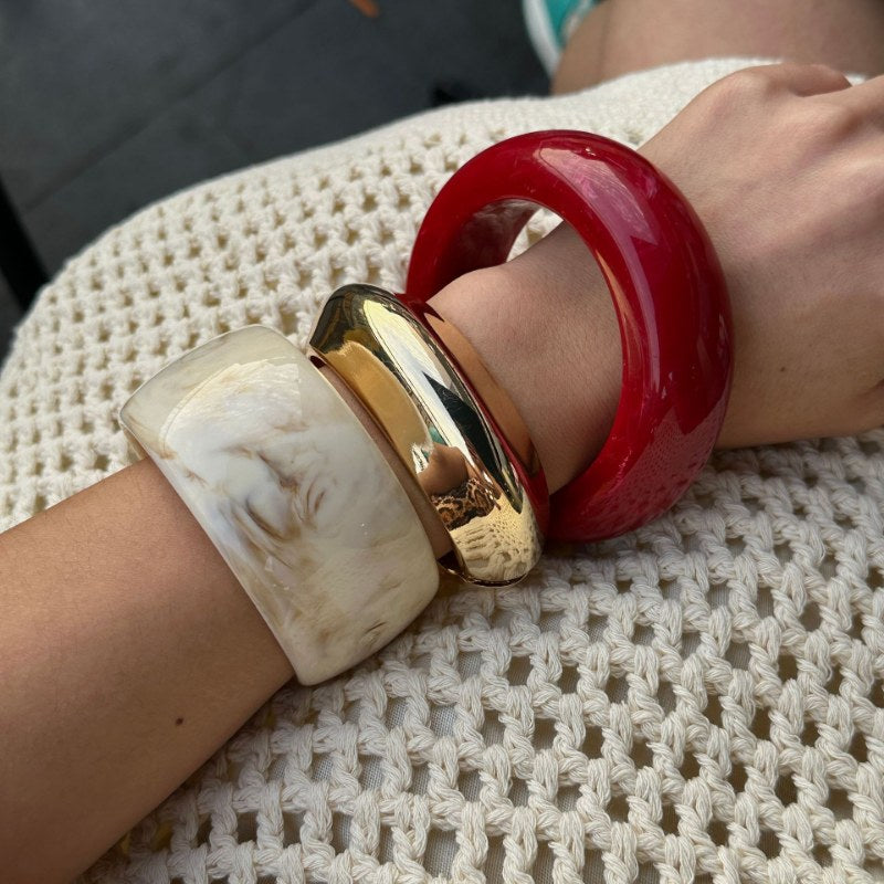 Irregular Punk Acrylic Bracelet — bracelet