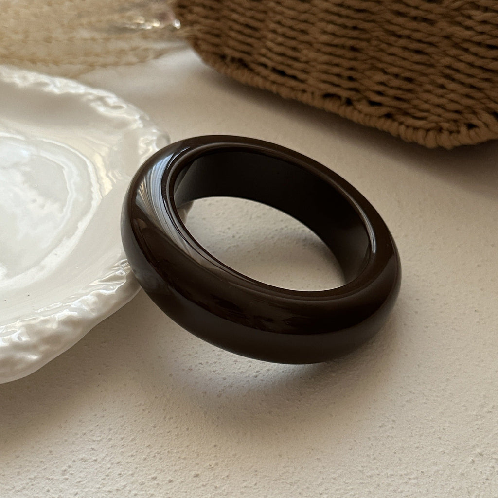 Wide Irregular Acrylic Bracelet — bracelet, view 8
