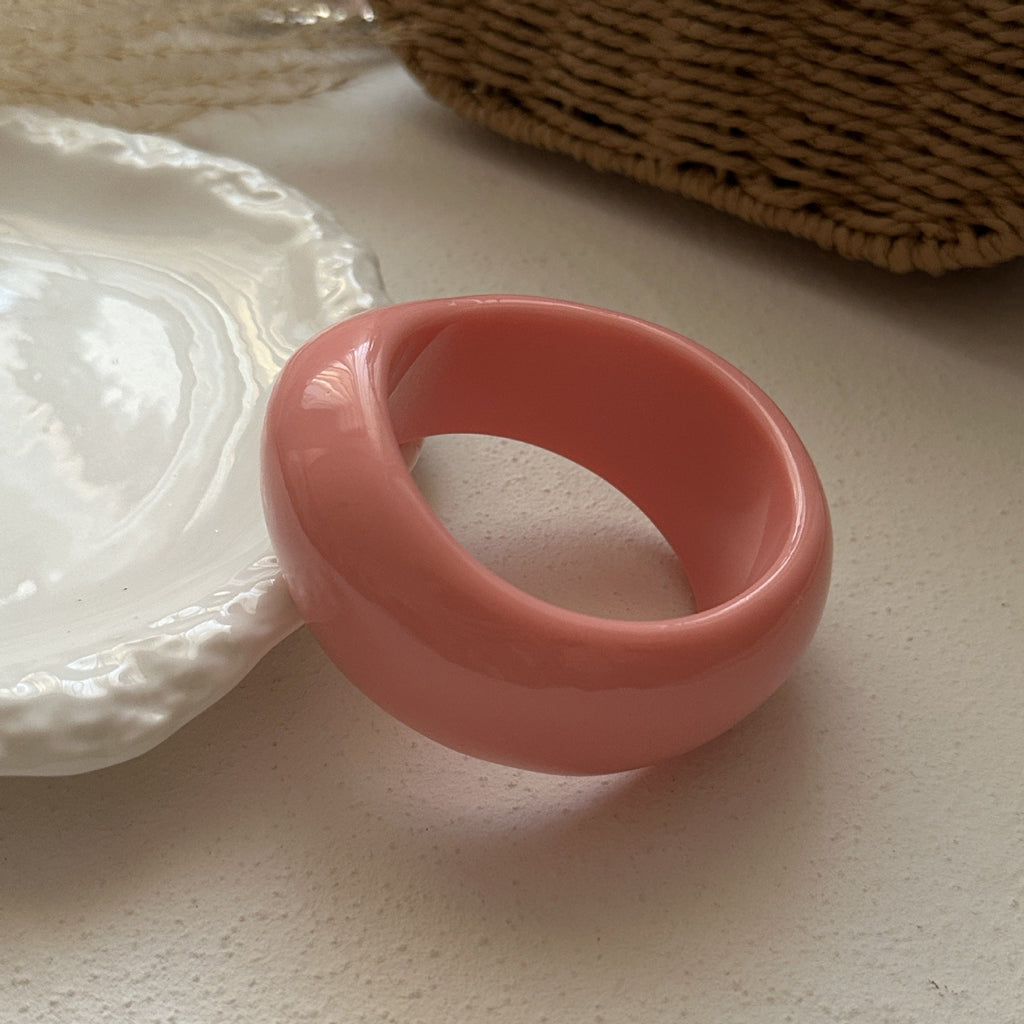 Wide Irregular Acrylic Bracelet — bracelet, view 9