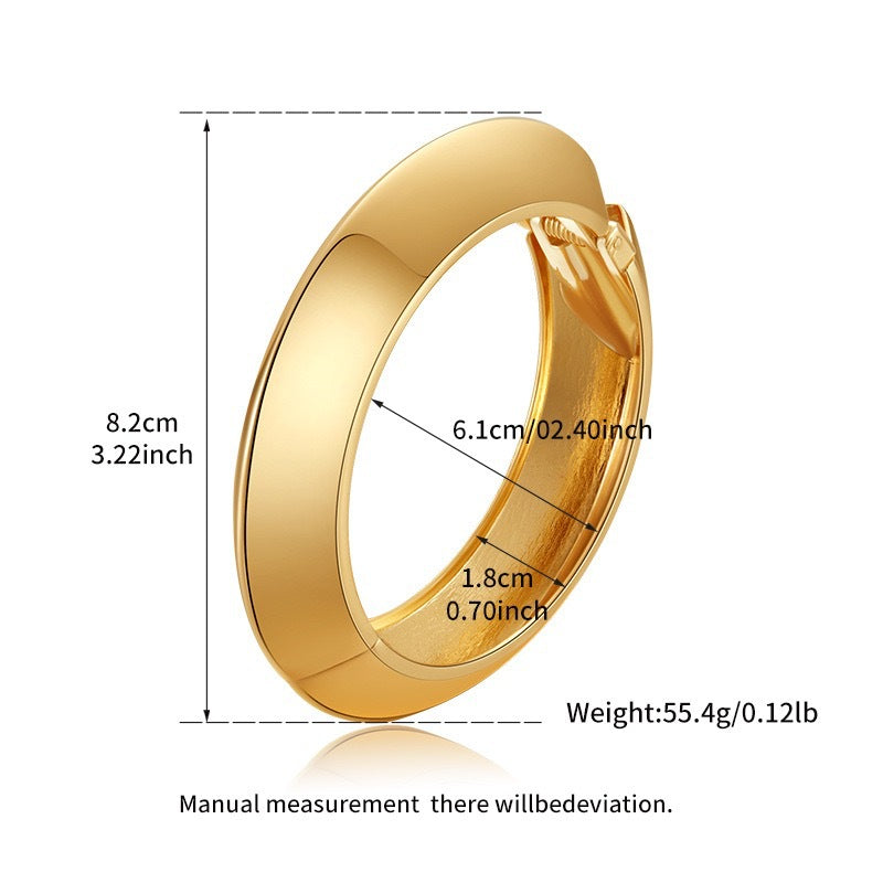 Wide Irregular Acrylic Bracelet — bracelet, view 12