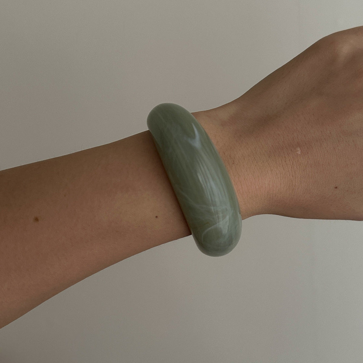 Open Multicolour Acrylic Bracelet — bracelet, view 14