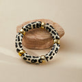 Colour Block Marbled Acrylic Bracelet — bracelet