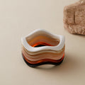 Wave Irregular Acrylic Bracelet — bracelet