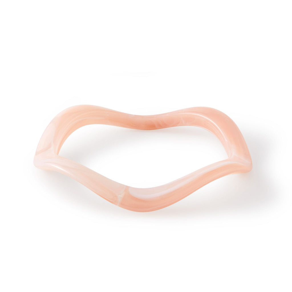 Wave Irregular Acrylic Bracelet — bracelet, view 5