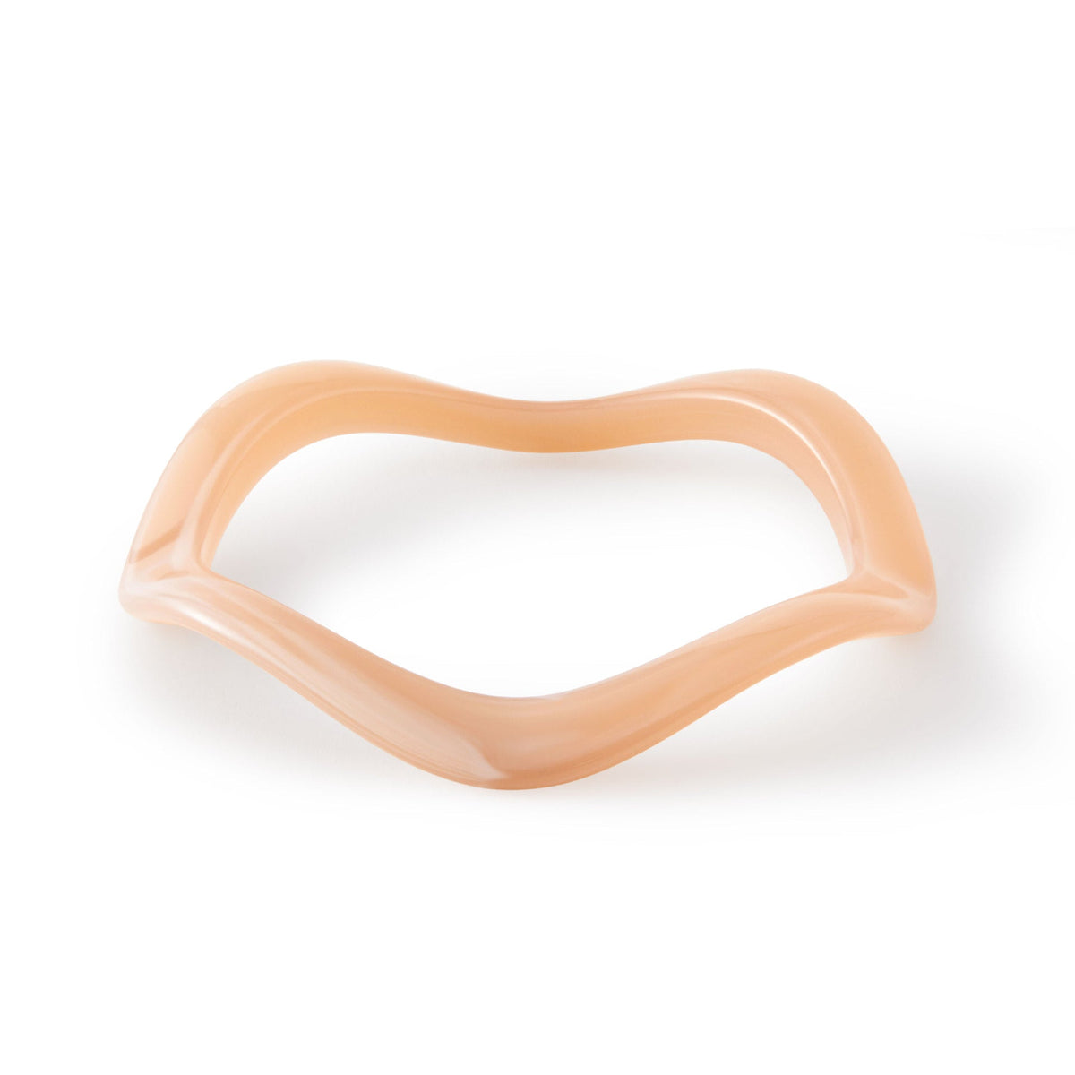 Wave Irregular Acrylic Bracelet — bracelet, view 6