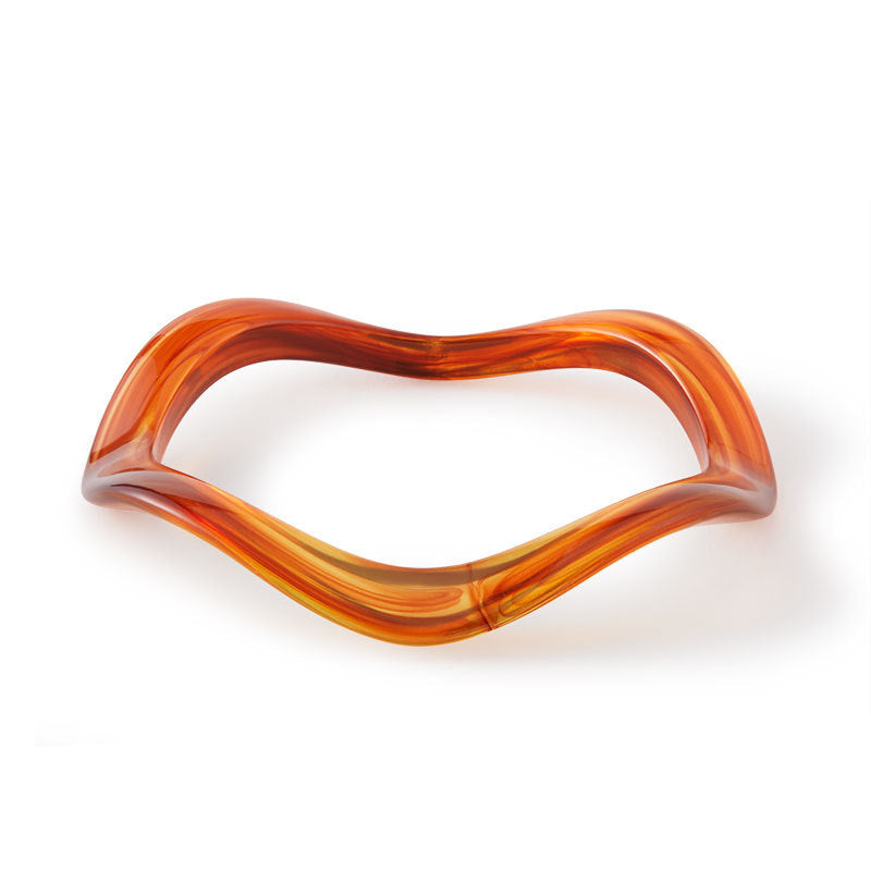 Wave Irregular Acrylic Bracelet — bracelet, view 7