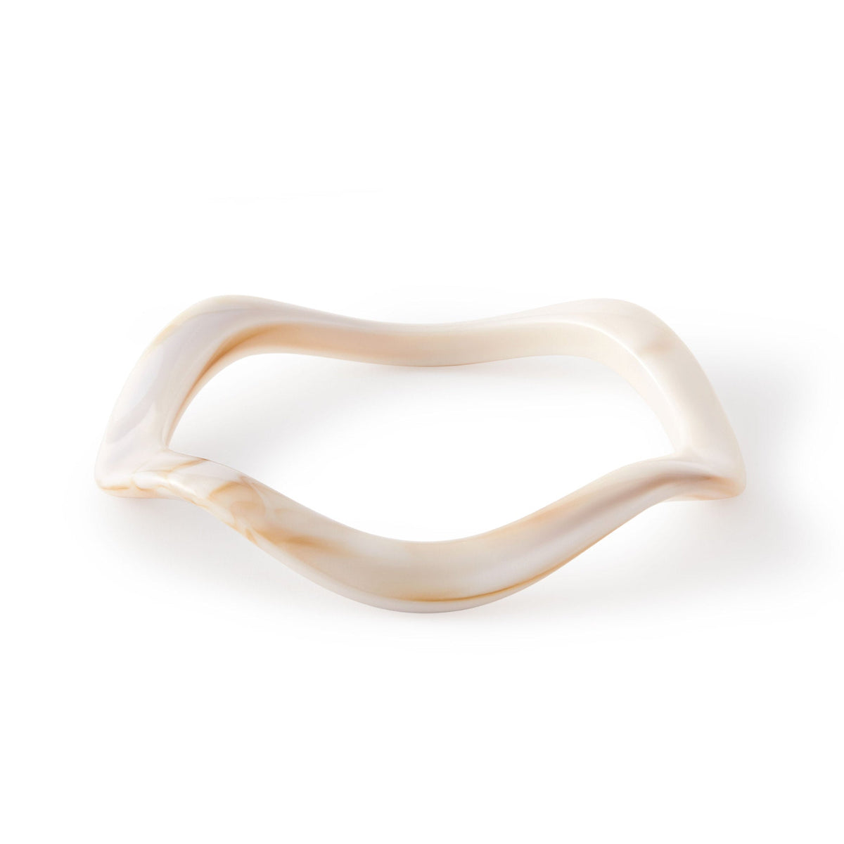 Wave Irregular Acrylic Bracelet — bracelet, view 8